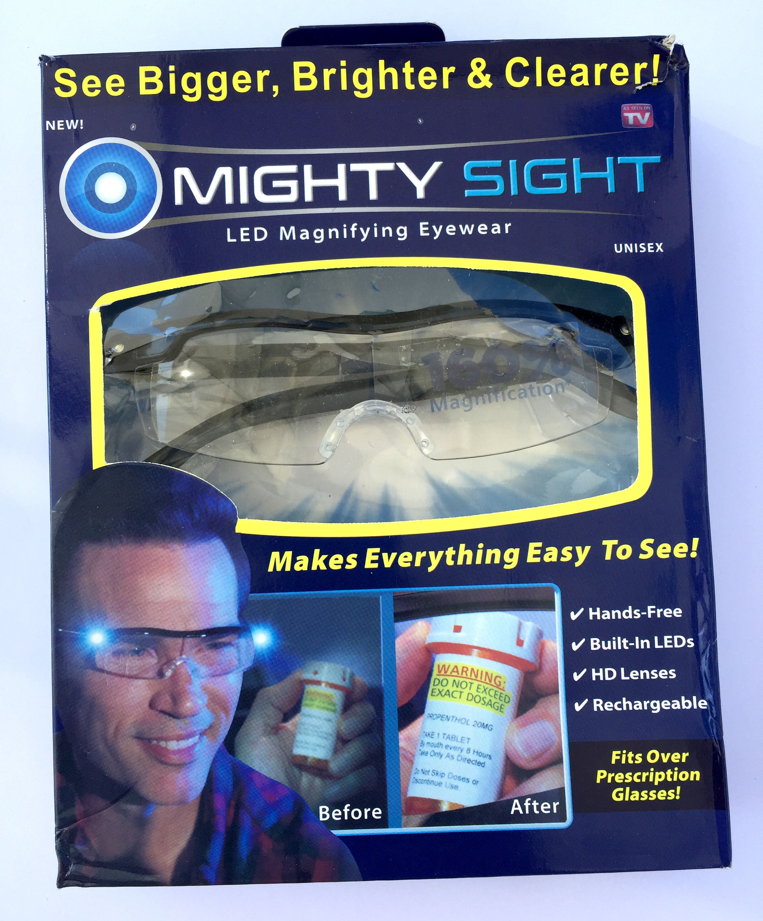 LED Magnifying Eyewear Mighty Sight